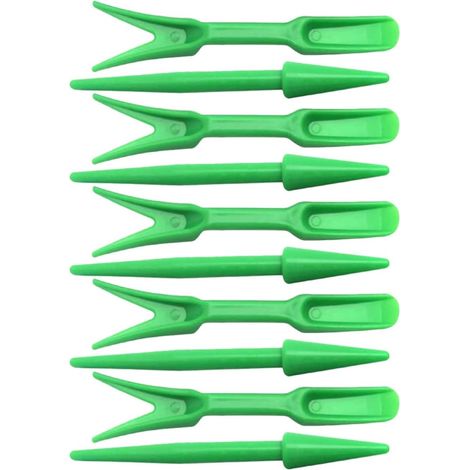10 Ensembles Outil Jardinage Désherbage Planteur De Jardin Dibbers Terrarium Cultiver des Semis D'intérieur Traditionnels Outils Semer Migrer Truelle Accessoires Fée (1/5)