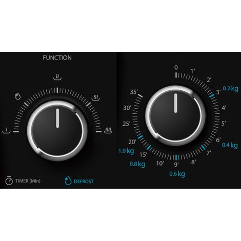 Horno microondas toshiba mwp-mm20p (bk) (1/2)