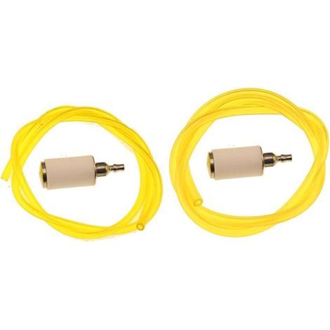 Fuel Line + Fuel Filter for Poulan Craftman Chainsaw 530069216 530069247 0.08" x 0.14" 3/32" x 3/16" (1/5)
