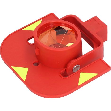 Prisme optique K9 en verre, haute précision, prisme de remplacement rouge pour stations totales Leica. (1/5)
