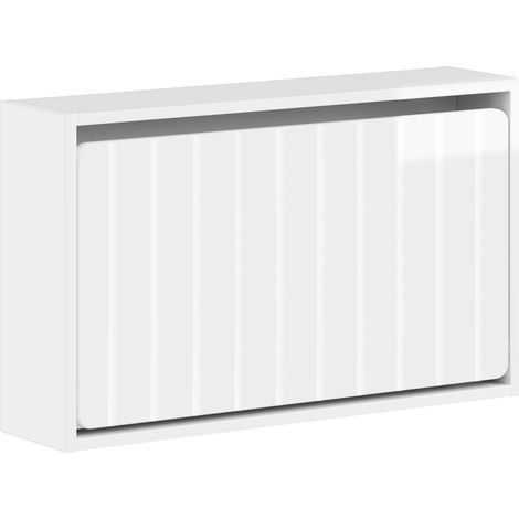 Wall-Mounted Shoe Cabinet ZWOLLE 71 x 17 x 43 cm vidaXL (1/5)