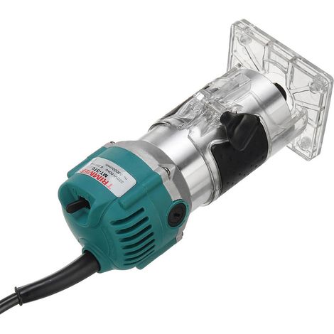 Kit de défonceuse électrique compacte pour le bois, outil de fraisage et de chanfreinage, prise UE, corps en aluminium (1/5)