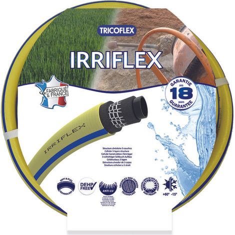 Tubo Ad Acqua In Pvc Irriflex, Giallo, 3/4", 25M (1/2)