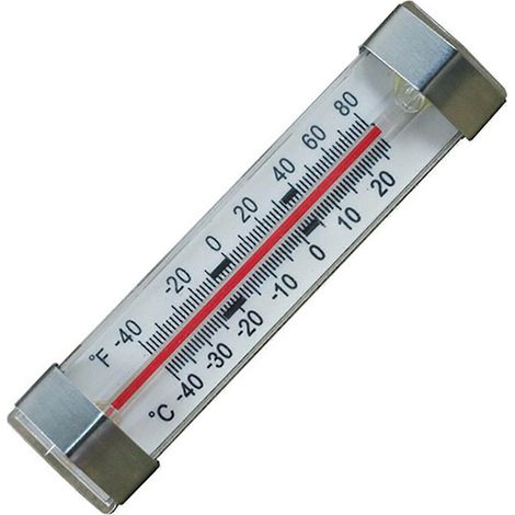 Thermomètre industriel pour réfrigérateur/congélateur 2024, indications de température sécuritaires, plages de mesure 40-27/-40-80 °F