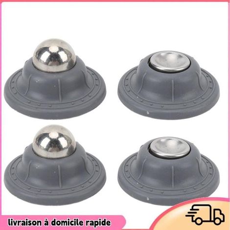 Dilwe Cattre à porte magnétique RV Loquet De Porte Magnétique Pour Camping-car Loquet De Porte à Bagages moto coffret Gris (1/4)