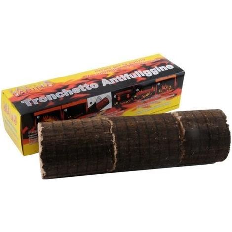 ceppo spazzacamino pulisci camino canna fumaria stufa 1 kg fer 231084