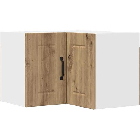 Meubles de Rangement，Armoire de cuisine avec étagère Chêne artisanal 57 x 57 x 40 cm CFW745833 (1/5)