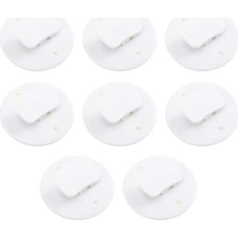 Clips pour rideau douche coupe-vent Healeved avec dos auto-adhésif (1/5)