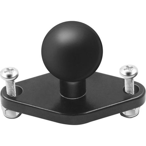 Boule en caoutchouc de 25 mm pour adaptateur de tête de téléphone portable GPS moto (1/4)