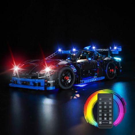 Kit d'éclairage LED pour voiture de course Jouet créatif (1/5)