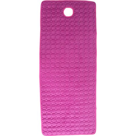 Matelas de lit de salon de beauté épais antidérapant pour spa et massage, avec trou, violet (1/5)