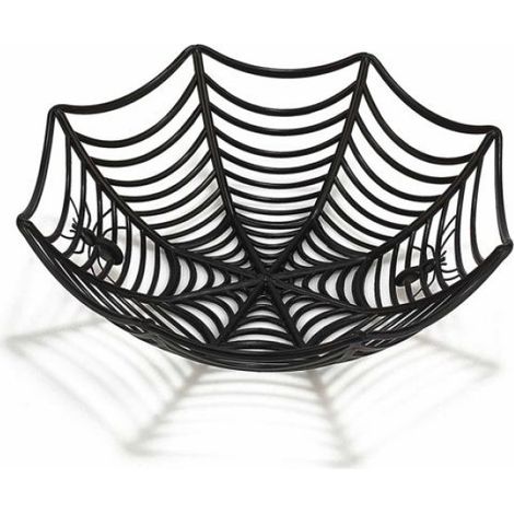 Alimentaire et Accessoire non alimentaire - Saladier toile d'araignée 27 cm Halloween (1/4)