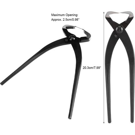 Fendeur de tronc en alliage d'acier au manganèse avec poignée ergonomique - Outils de jardinage pour bonsaï (1/5)