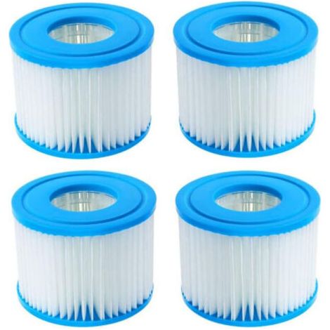 BARKBUSTERS Cartouche de remplacement de filtre de spa et de jacuzzi de type VI pour filtres de jacuzzi Coleman pour filtres de jacuzzi gonflables (1/4)