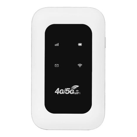 4G Router for Live Streaming Mobile WiFi - Portable Router MIFIs SI M H806 -- White (1/4)