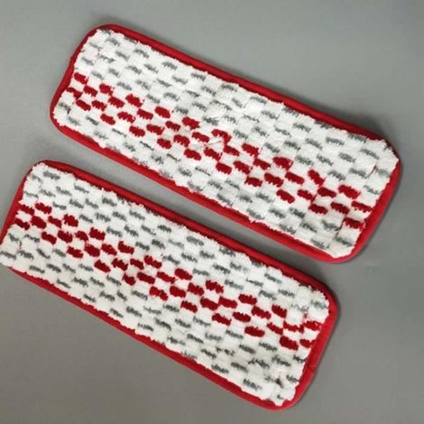 2PCS Tampons en tissu pour vadrouille Vileda Easy Clean (1/4)