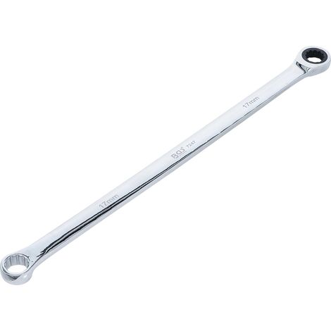 Llave de carraca BGS Technic 7247 ángulo de retorno 5° longitud 375 mm (1/4)