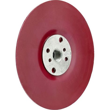 PLATO D/FIBRA 125mm 3M M-14 ROJO BLANDO (1/3)