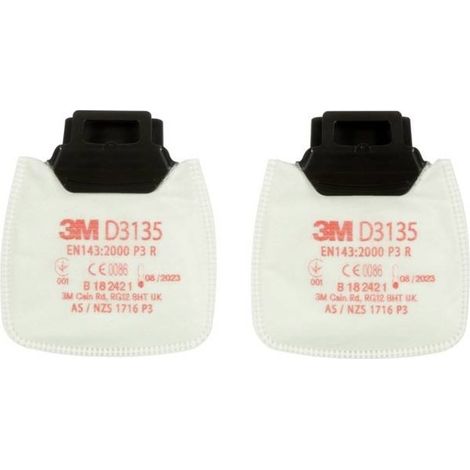 Filtre à particules Secure Click™ (boîte de 10) - P3 R - 3M