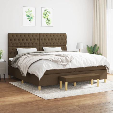 Lit Adulte - Lit à sommier tapissier avec matelas- Lit double - Meuble de Chambre à Coucher - Gris 180x200 cm Similicuir DNXGW6555623 CNIS6555623 (1/5)