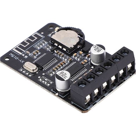 Stereo-Bluetooth-Leistungsverstärkerplatine, Hochleistungs-Digitalverstärkermodul XY P15W (ohne Gehäuse) (1/5)