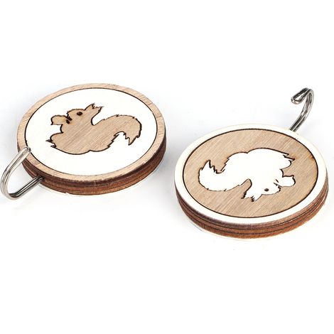 Lot de 3 crochets muraux en forme d'animaux pour suspendre manteaux, chapeaux et clés dans une chambre (Type C) (1/5)