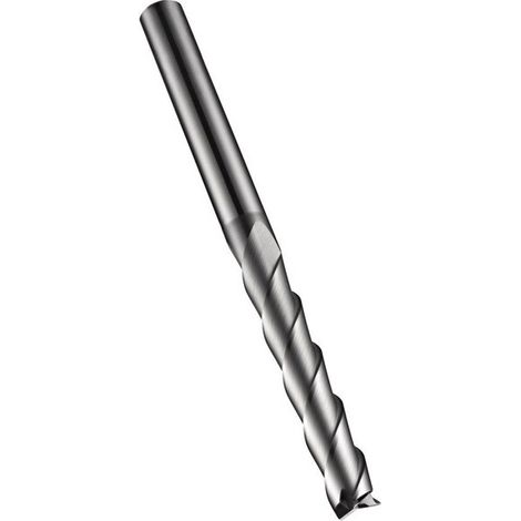 Fresa S715 estándar de fábrica total L.100mm HM AlCrN 40 grados Z.3 DORMER