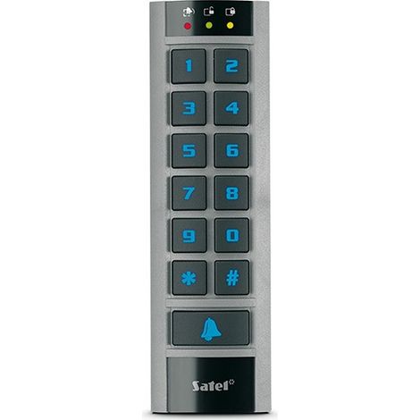 SATEL ACCO-SCR-BG - Lector de proximidad único de 125 kHz con teclado - Seguridad del hogar