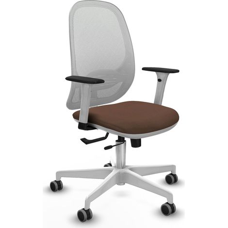 Silla de oficina piqueras y crespo Cilanco naranja soporte lumbar ajustable (1/2)