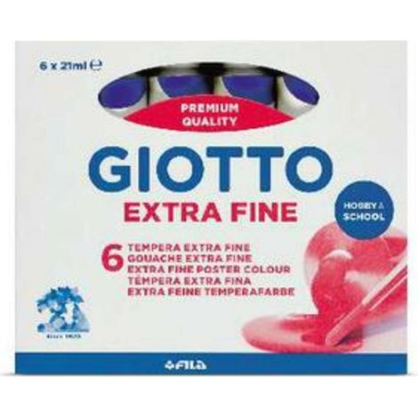 Tempera Giotto Tubo 7 Blu Oltremare 17 X6
