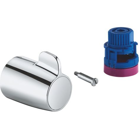 GROHE Absperrgriff Aquadimmer 49009, für Grohtherm Special Wannenthermostat mit Aquadimmer, chrom (1/2)