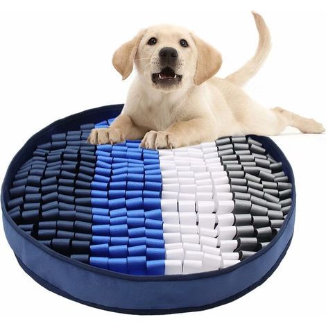 Hundeschnüffelmatte, waschbare Hundeschnüffelmatte, rutschfestes Hundespielzeug, Trainingsmatte für Hunde, interaktives Spielzeug für Hunde und Katzen (1/5)