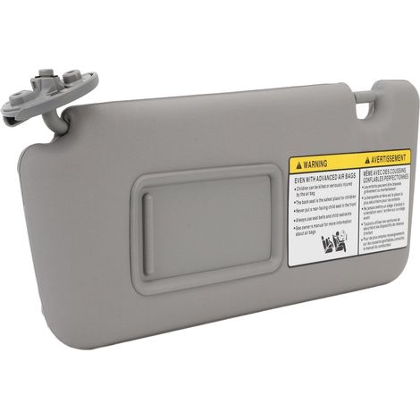 Pare-Soleil, Pare-Soleil pour Visière avec Miroir de Maquillage côté Conducteur Gauche Multifonctionnel 74320 42420 B0, 7432042420B0 (1/5)