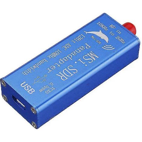 Récepteur SDR Msi.SDR Panadapter 10 kHz-2 GHz, convertisseur analogique-numérique 12 bits, récepteur radio large bande avec TCXO pour HDSR SDRuno (1/5)