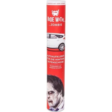 RIDE WITH Zombie - Autocollant voiture (1/5)