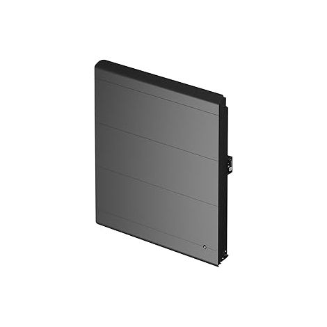 Radiateur à inertie double corps de chauffe NOIROT Radiasoft horizontal 1000W anthracite connecté (1/5)