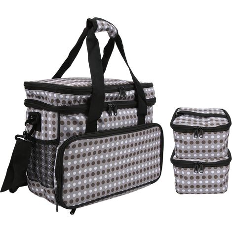 Sac de voyage pliable et respirant pour animaux de compagnie, double couche, grande capacité, pour chat et chien. Sac de rangement de voyage pour chat et chien. (1/5)