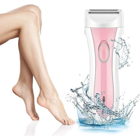 Rasoir électrique pour femme, rasoir rechargeable utilisable sur peau sèche ou humide, tondeuse maillot, épilation du corps (1/5)