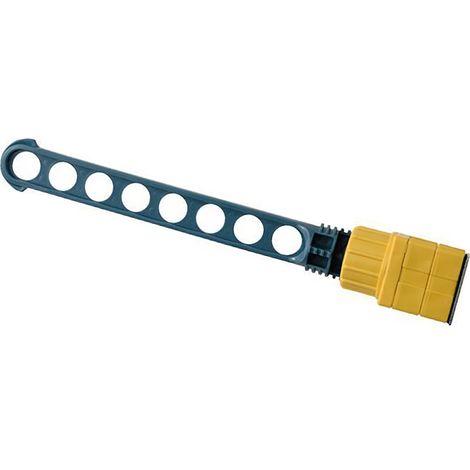 Sèche-linge suspendu portable 8 trous pour cadre de fenêtre ABS acier inoxydable voyages ménage (1/5)