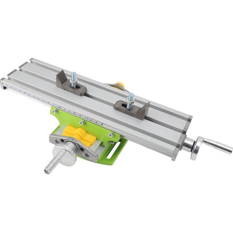 Table de fraisage polyvalente en alliage d'aluminium à glissière croisée pour perçage composé (1/5)