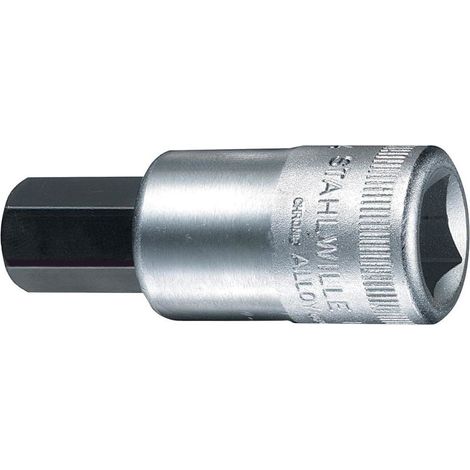 Douille-embout 6 pans intérieurs 12 mm Longueur: 60 mm Stahlwille 03050012 Propulseur: 1/2 (12.5 mm) 1 pc(s)