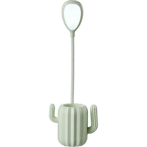 Lampe de bureau, protection des yeux, lampe de bureau LED à intensité variable, porte-stylo cactus, lampe de lecture rechargeable, lampe de lit (1/5)