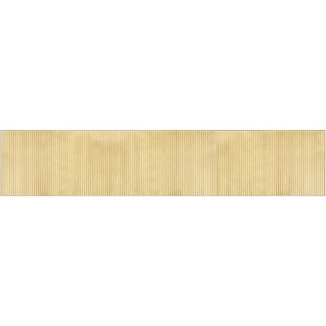 Tapis rectangulaire naturel clair 60x300 cm bambou (1/5)