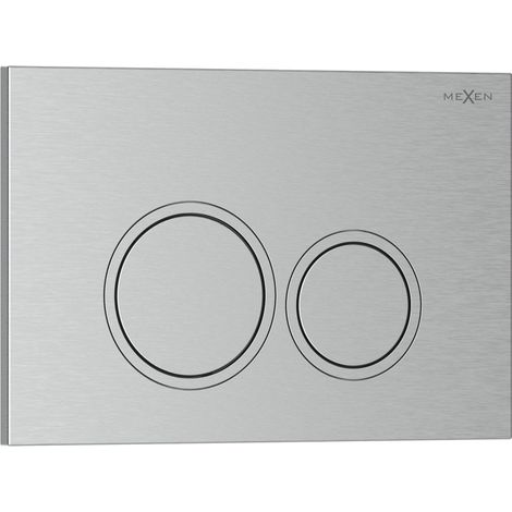 Mexen Tex 01 Spültaste, gebürstetes Nickel - 6101-10 (1/2)