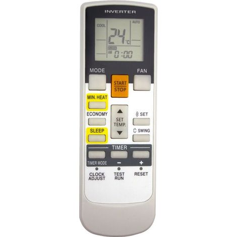 Télécommande universelle pour climatiseur Fujitsu AR-RAH1U Accessoire de climatiseur mobile (1/4)