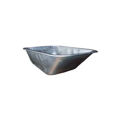 VASCA IN METALLO ZINCATA PER CARRIOLA  lt.85 (per cod.175272 mod.2019)    ALTE
