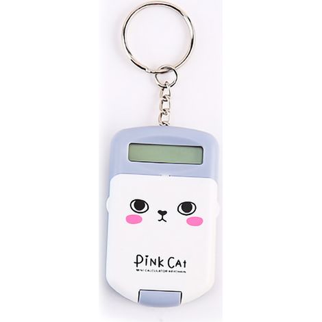 Small Calculator Cute Beautiful Safe Odorless Portable Calculator Calculation Tool for Students Children Grey (1/5)