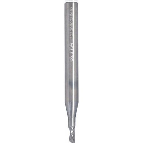 Z1 Vollhartmetall-Schaftfräser für Aluminium D3 I12 L60 S6 / positiv (1/2)