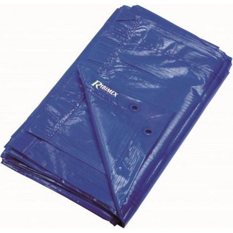 Bâche 90g/m 10x15m - Bleue - Écologique - Protection et Résistance - Ecoplatinimum - D-Work