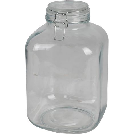 XXL Drahtbügelglas 4,8L Vorratsglas Einmachglas Gurkenglas Rumtopf Bowleglas (1/3)